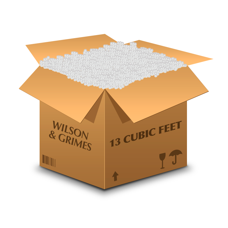 Bean Bag Refill (Polystyrene Beads) 13 Cubic Feet Wilson & Grimes